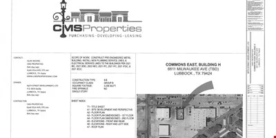 Modern Retail & Office Build at 6611 Milwaukee Ave — Lease in Lubbock, TX, photo 4 of 5