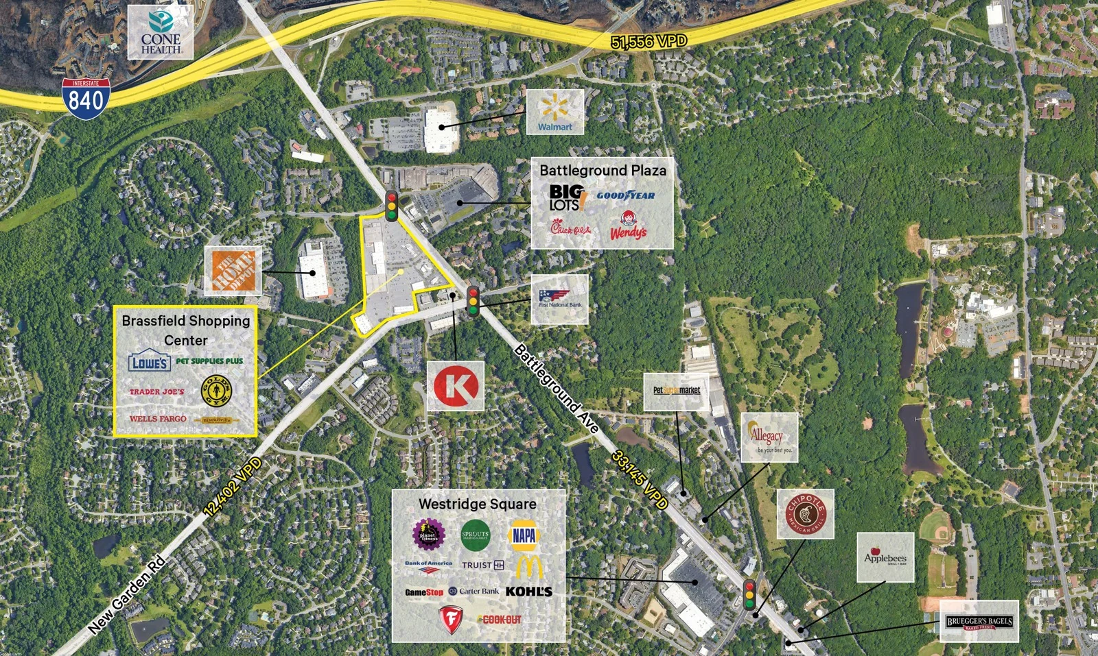 Brassfield Shopping Center — Lease in Greensboro, NC, photo 4 of 4