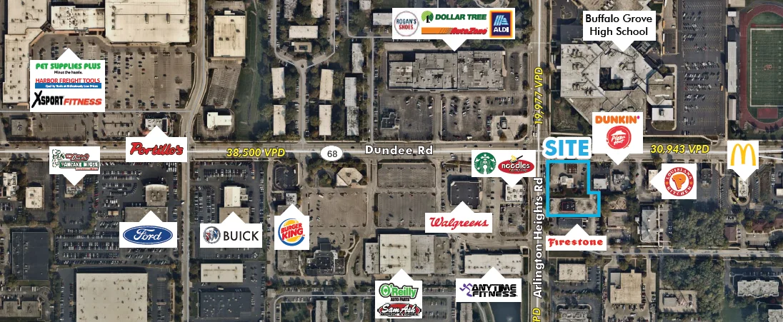 Retail in Arlington Heights, IL — Sale in Arlington Heights, IL, photo 1 of 3