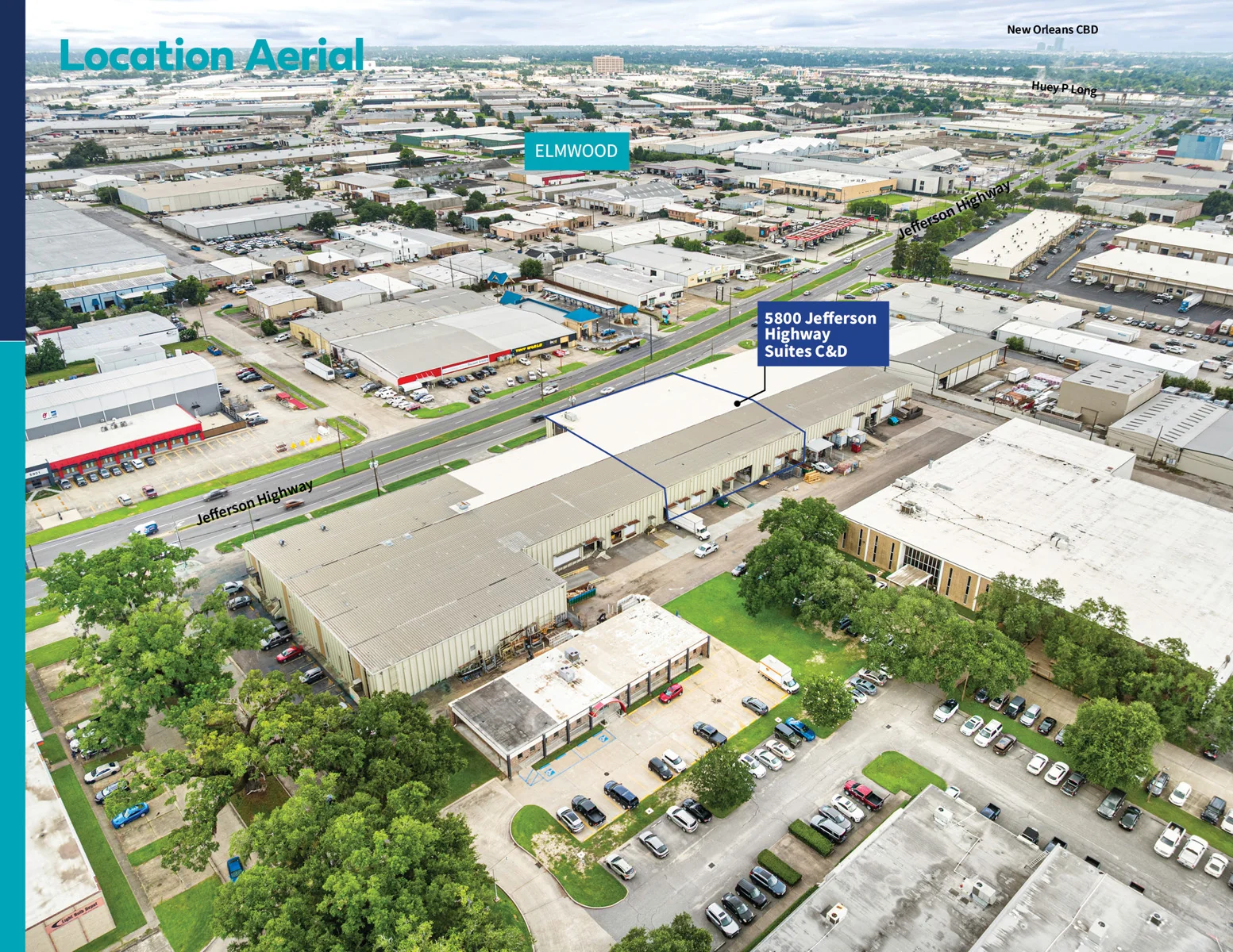 5800 Jefferson Highway - Suites C&D — Lease in Elmwood, LA, photo 2 of 8