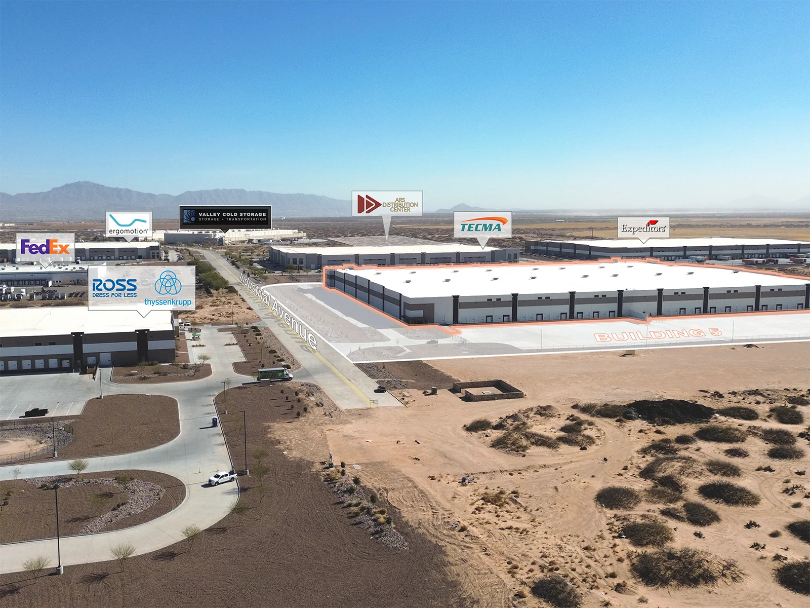 Industrial in Santa Teresa, NM — Lease in Santa Teresa, NM, photo 3 of 5