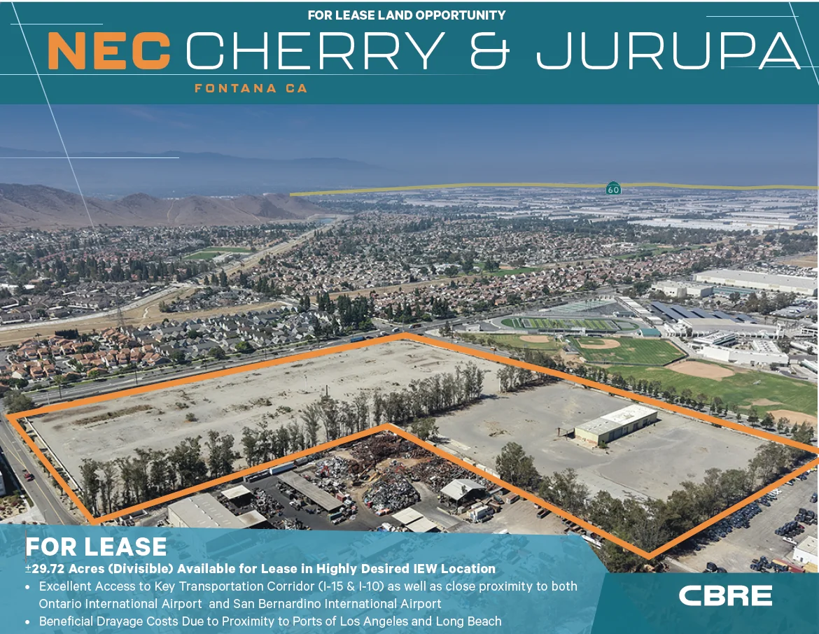 NEC Cherry & Jurupa — Lease in Fontana, CA, photo 1 of 1