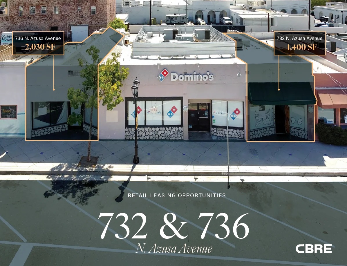 732 and 736 N. Azusa Avenue — Lease in Azusa, CA, photo 1 of 1