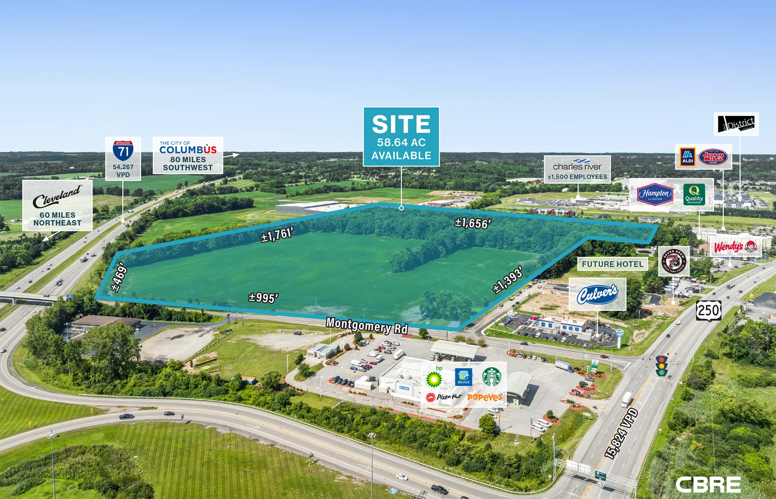 58.64 AC Development Site — Sale in Ashland, OH, photo 2 of 4