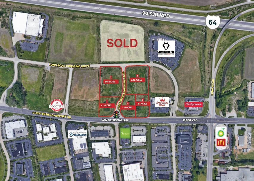 Land in Chesterfield, MO — Sale in Chesterfield, MO, photo 2 of 3