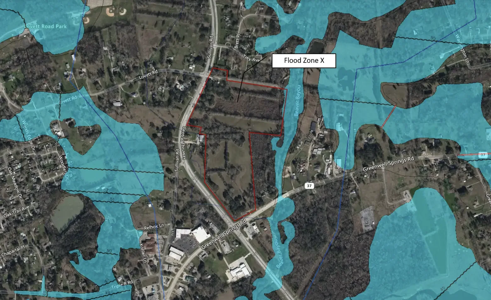 ± 51 Acres For Sale on Greenwell Springs — Sale in Greenwell Springs, LA, photo 6 of 7