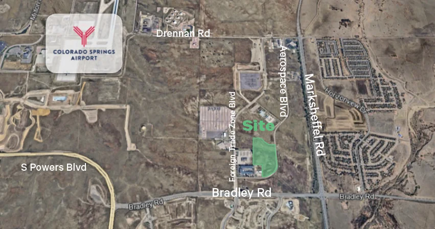 Aerospace Blvd & North of Bradley Road — Sale in Colorado Springs, CO, photo 1 of 2