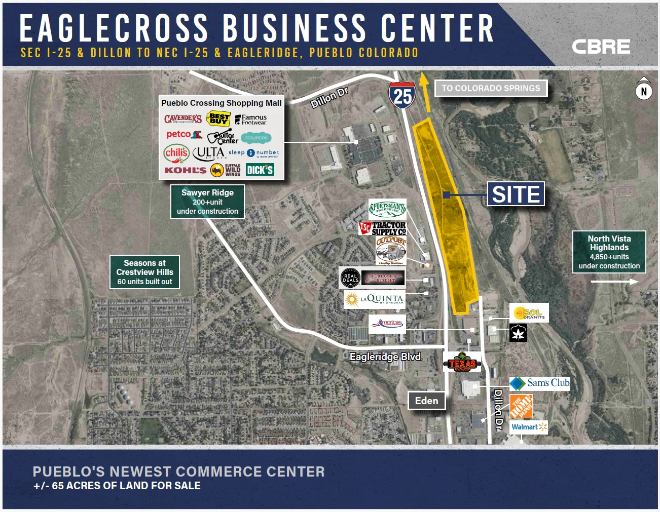 SEC I25 & Dillon to NEC I25 & Eagleridge — Sale in Pueblo, CO, photo 1 of 7