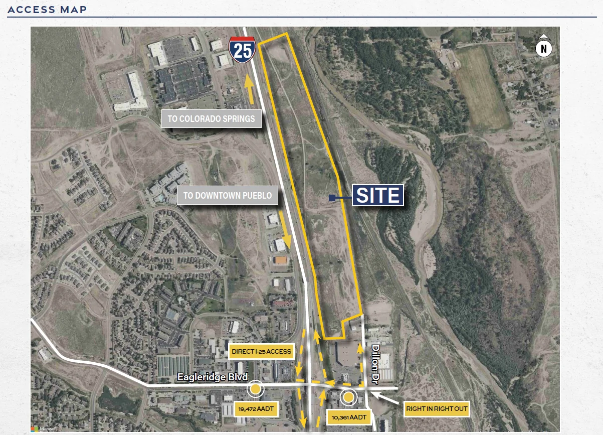 SEC I25 & Dillon to NEC I25 & Eagleridge — Sale in Pueblo, CO, photo 2 of 7