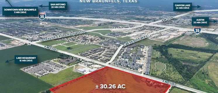 1101East | ±30.26 AC Development Site in New… — Sale in New Braunfels, TX, photo 3 of 8