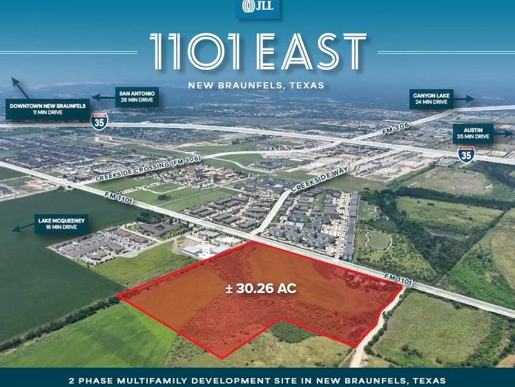 1101East | ±30.26 AC Development Site in New… — Sale in New Braunfels, TX, photo 2 of 8