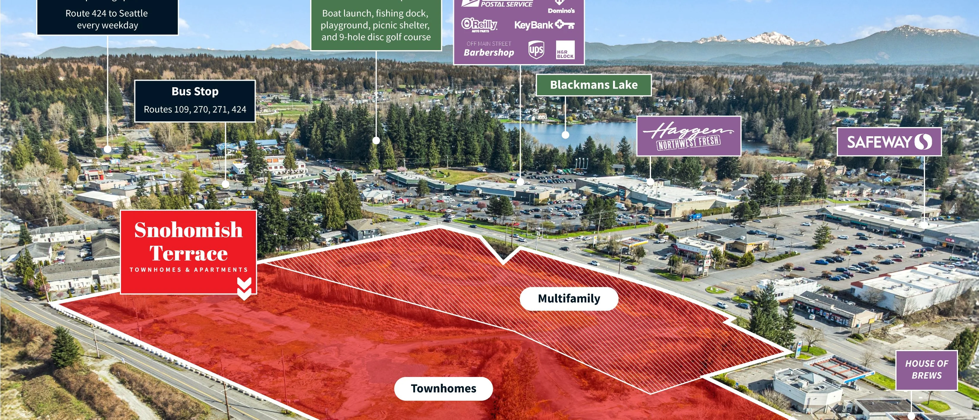Snohomish Terrace Townhomes Site — Sale in Snohomish, WA, photo 4 of 8