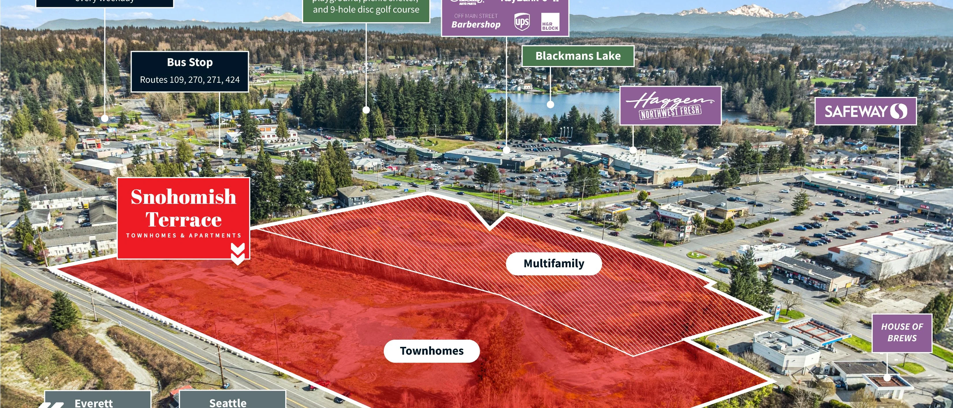 Snohomish Terrace Townhomes Site — Sale in Snohomish, WA, photo 5 of 8