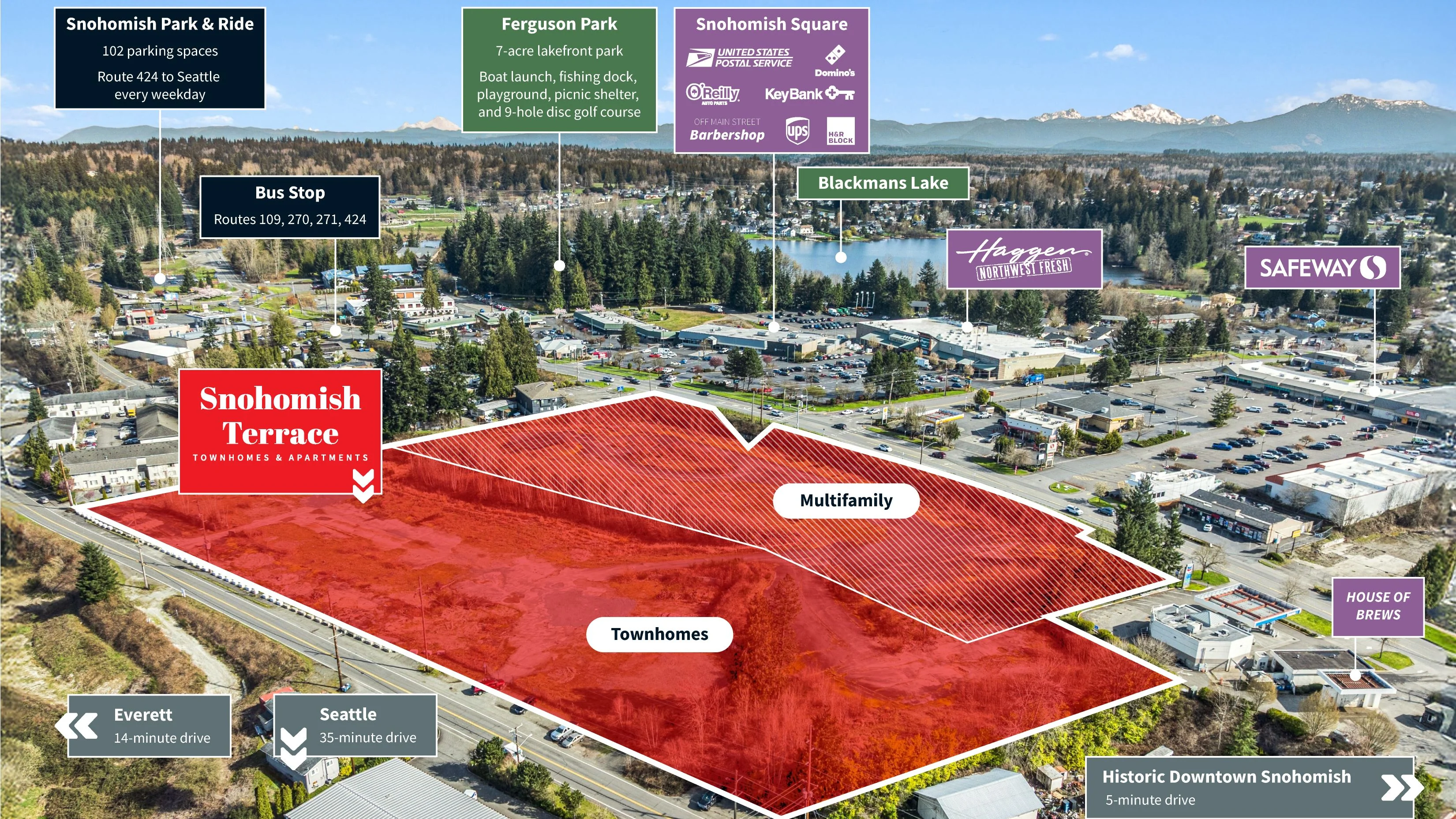 Snohomish Terrace Townhomes Site — Sale in Snohomish, WA, photo 8 of 8