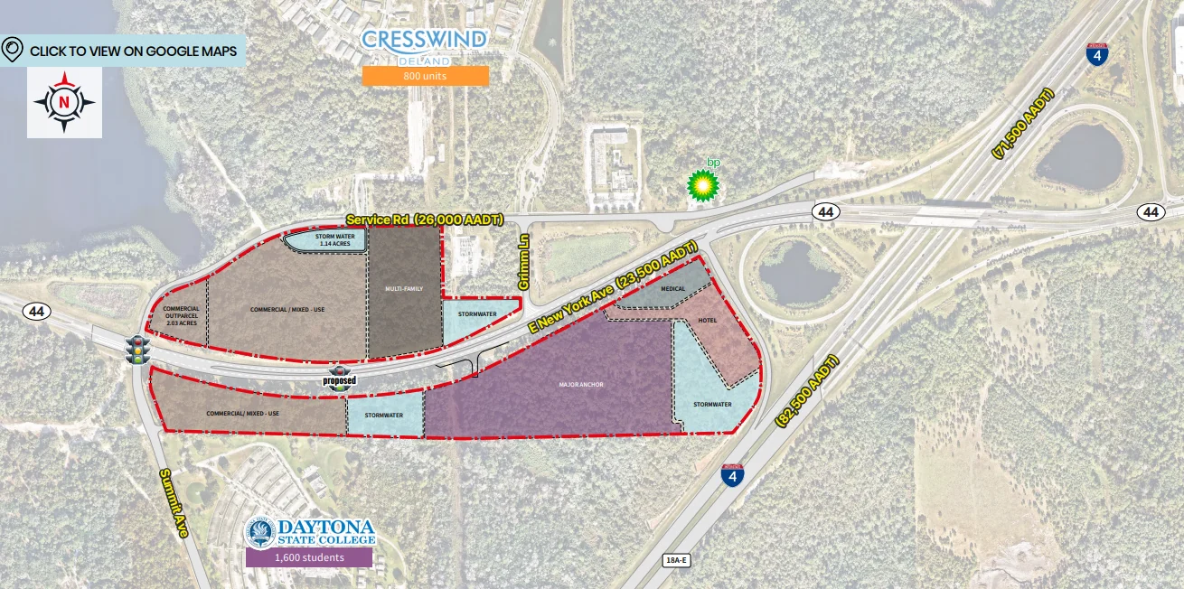 Deland ±65 Acres - land for sale in deland, FL