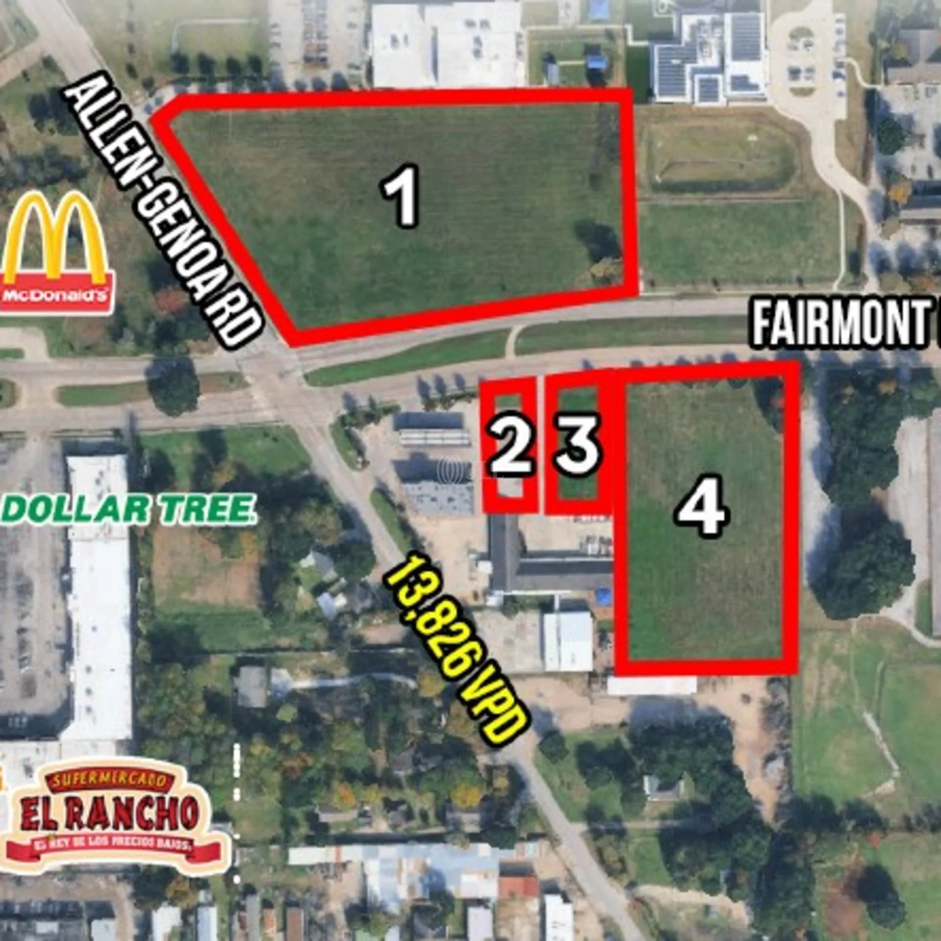 NEC of Fairmont Pkwy & Allen-Genoa Rd Rd — Sale in Pasadena, TX, photo 3 of 4