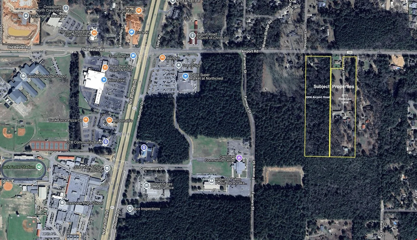 2906 Airport & 5771 Flora Lee lane - land for sale in crestview, FL