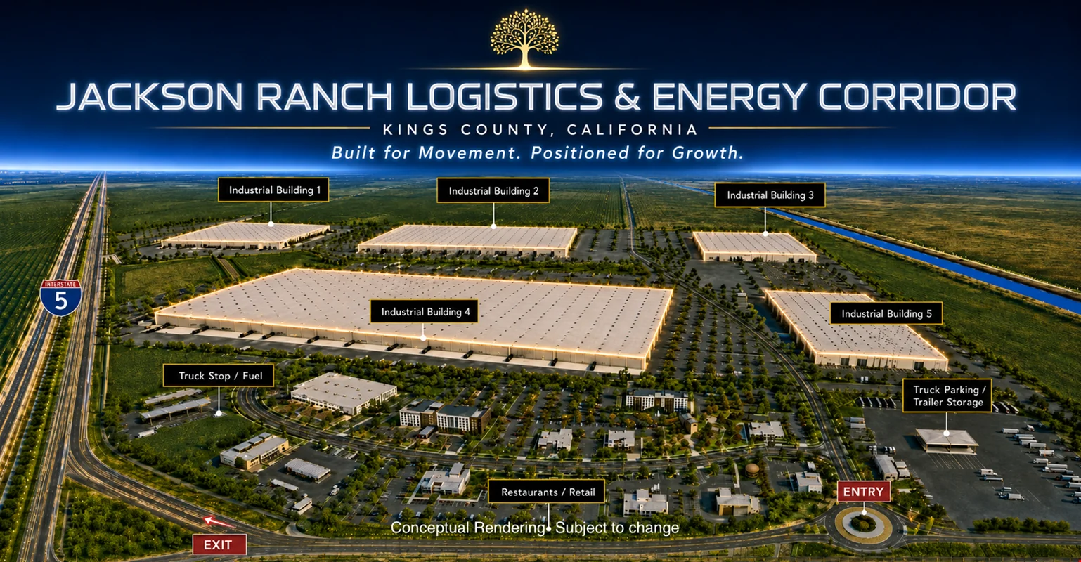 414+ Acre I-5 Logistics, Industrial & Energy Campus - industrial for sale in kettleman city, CA