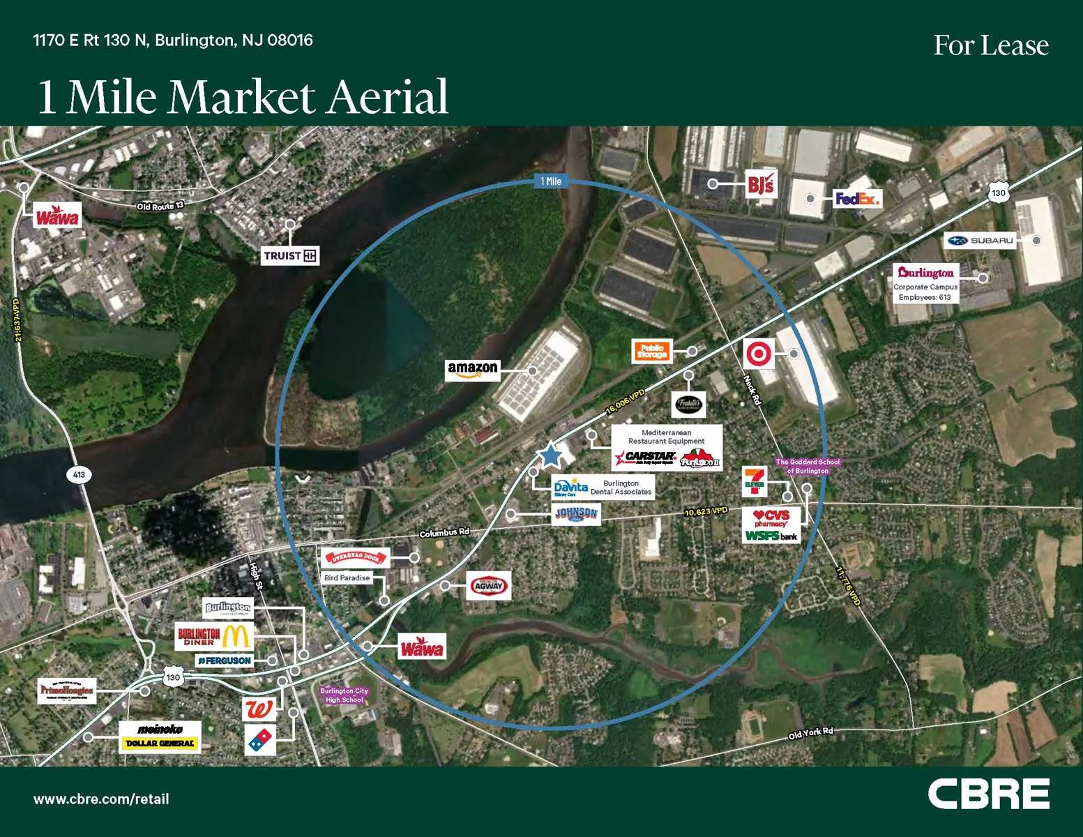 Available ±9,940 SF on ±1.32 Acres — Lease in Burlington, NJ, photo 4 of 4