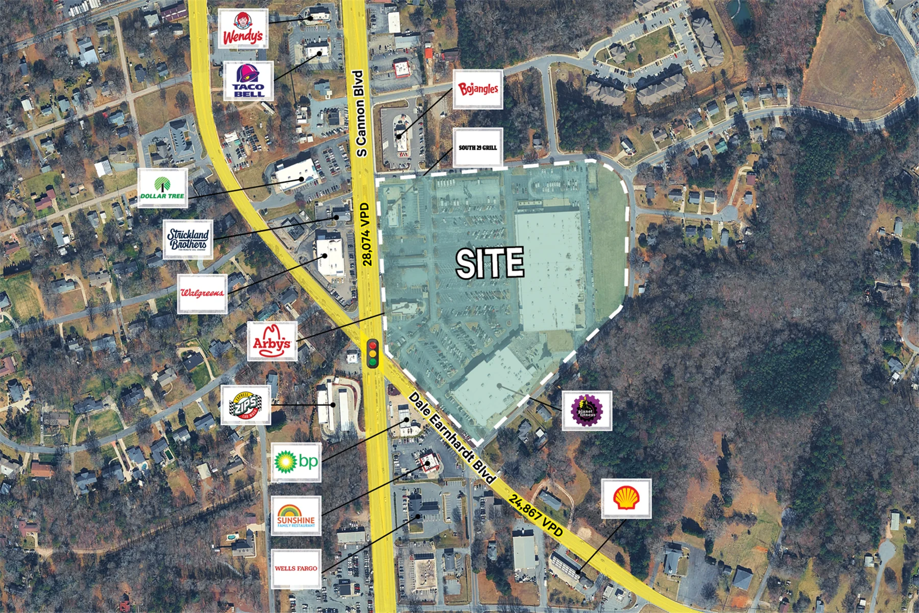 Retail in Kannapolis, NC — Lease in Kannapolis, NC, photo 3 of 5