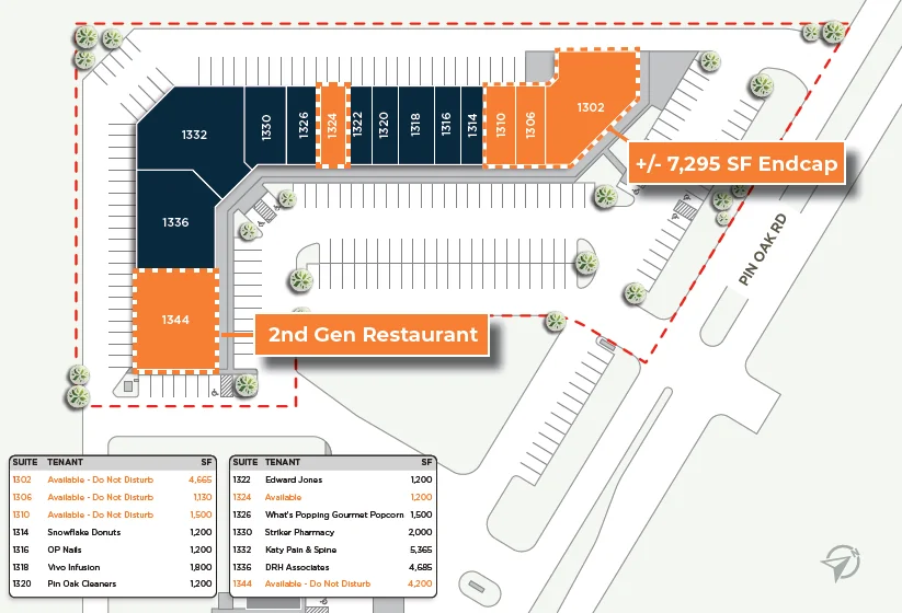 Pin Oak Shopping Center — Lease in Katy, TX, photo 2 of 2