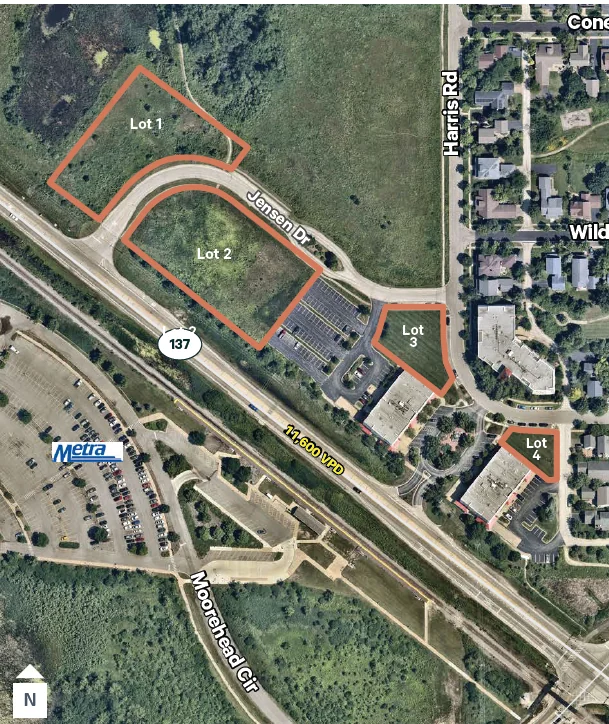 Land in Grayslake, IL — Sale in Grayslake, IL, photo 1 of 8