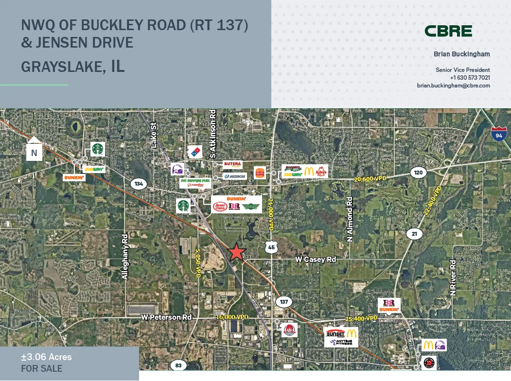 Land in Grayslake, IL — Sale in Grayslake, IL, photo 2 of 8
