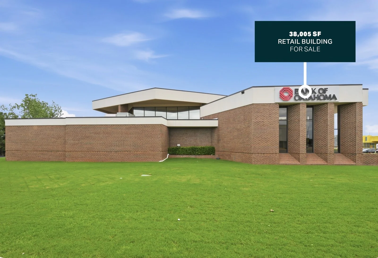 Former Banking Campus with Excess Development Land — Sale in Midwest City, OK, photo 3 of 4