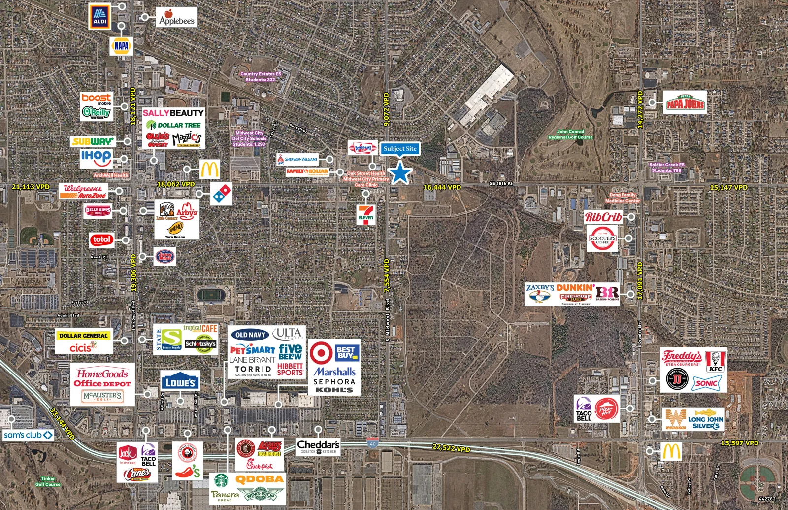 Former Banking Campus with Excess Development Land — Sale in Midwest City, OK, photo 4 of 4