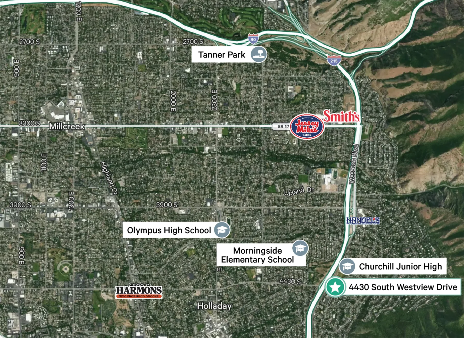4430 South Westview Drive — Sale in Salt Lake City, UT, photo 1 of 5