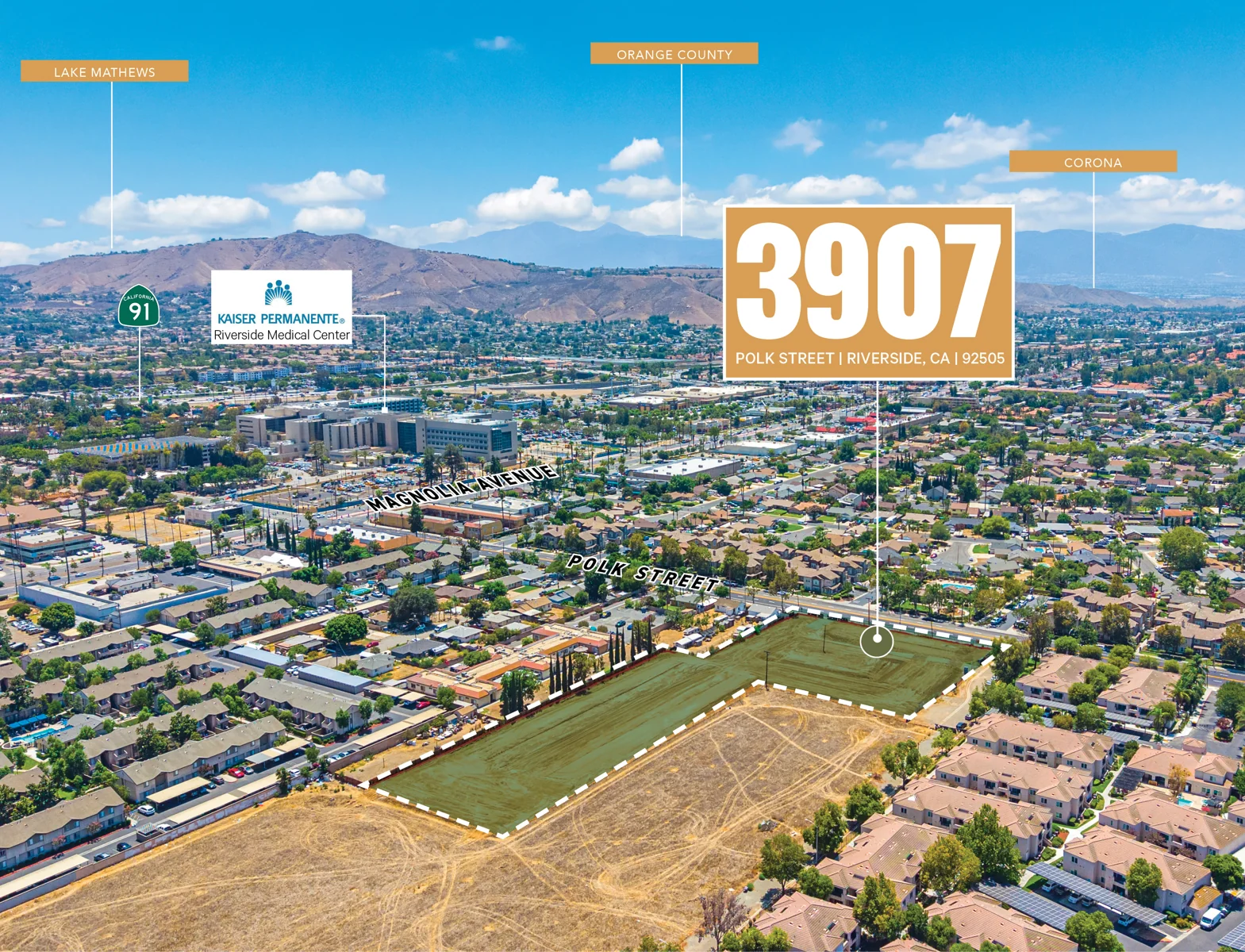 Land in Riverside, CA — Sale in Riverside, CA, photo 1 of 8