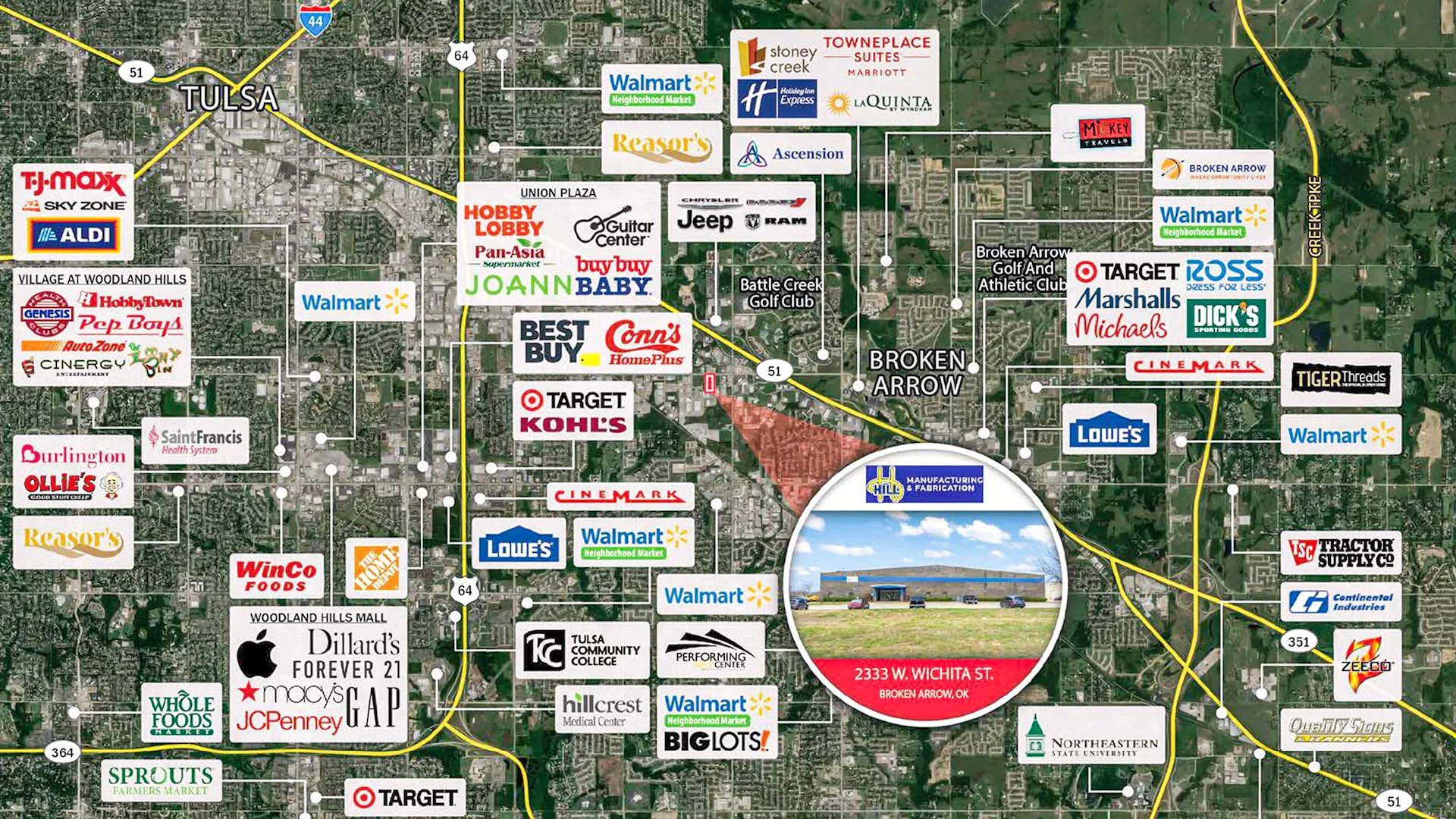 Hill Manufacturing | 2.25% Annual Increases | Tulsa… — Sale in Broken Arrow (Tulsa Msa), OK, photo 2 of 6