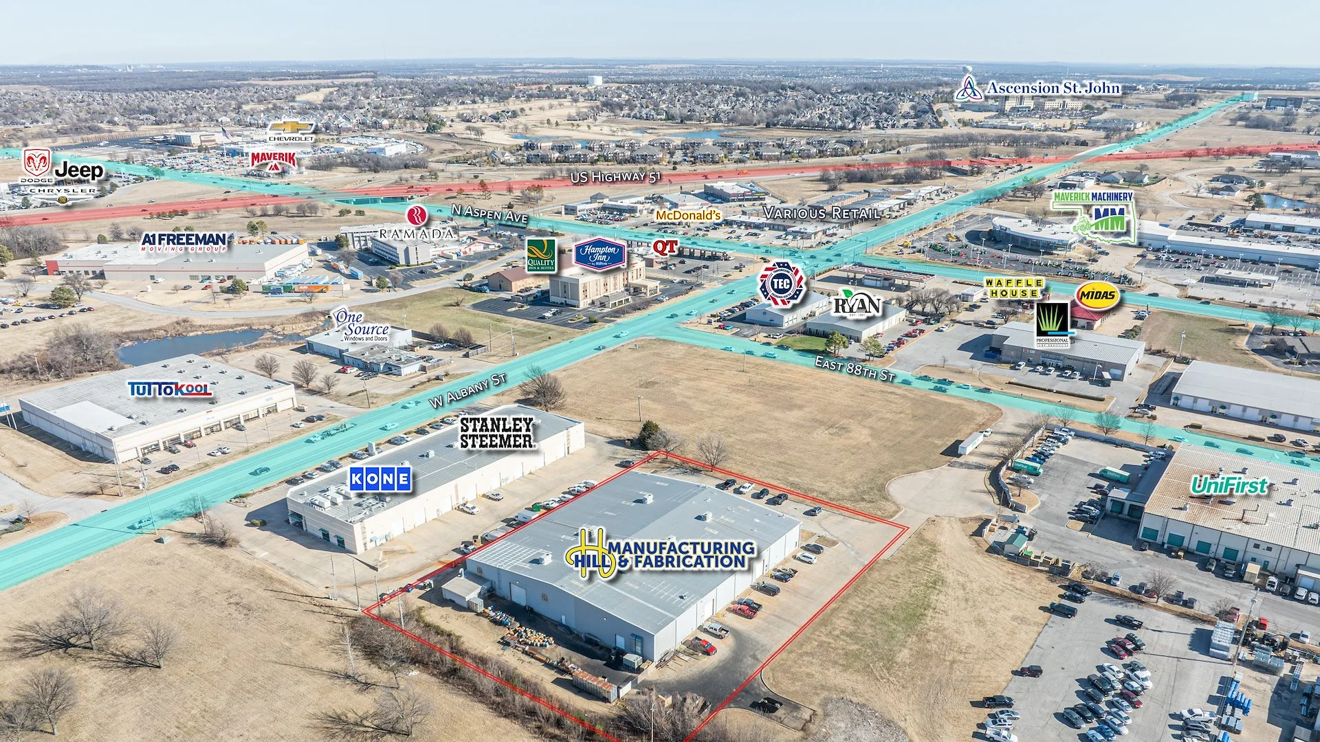 Hill Manufacturing | 2.25% Annual Increases | Tulsa… — Sale in Broken Arrow (Tulsa Msa), OK, photo 6 of 6