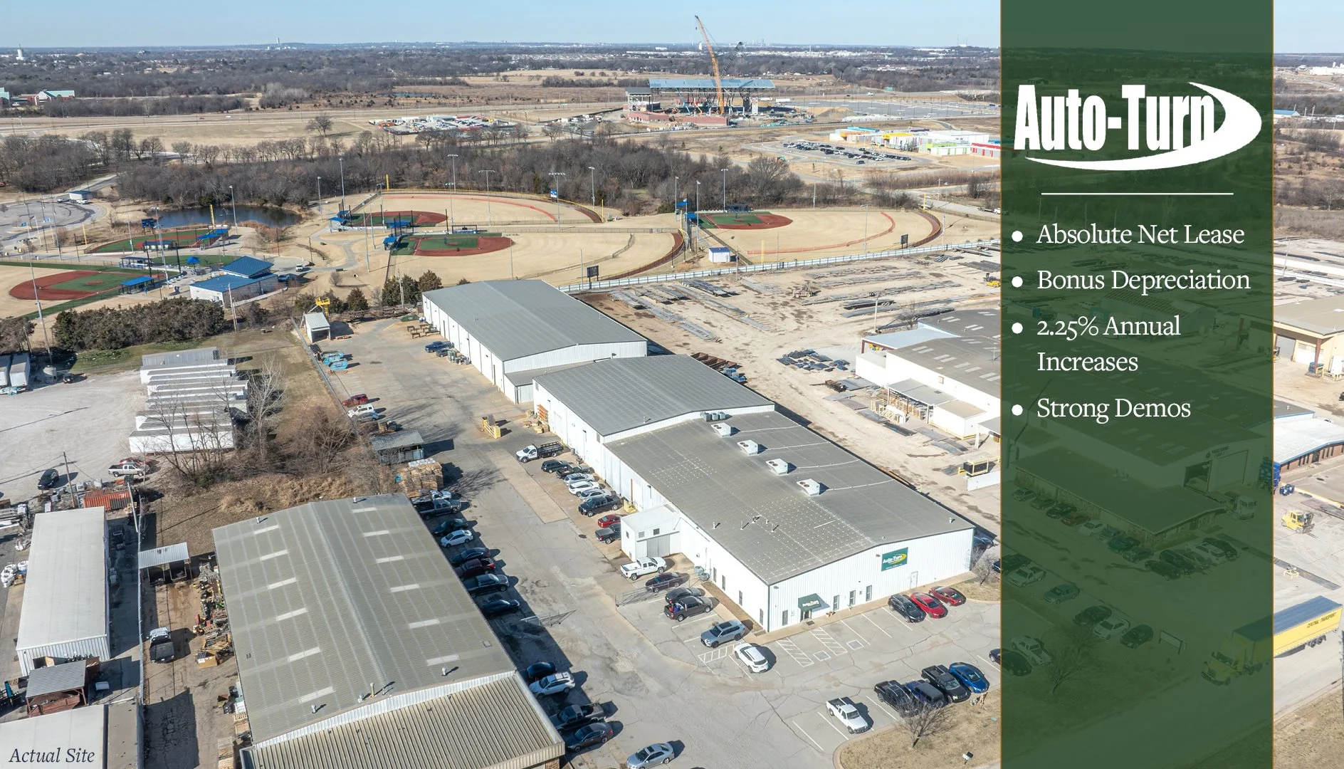 Auto-Turn Manufacturing | 2.25% Annual Increases |… — Sale in Broken Arrow (Tulsa Msa), OK, photo 1 of 6