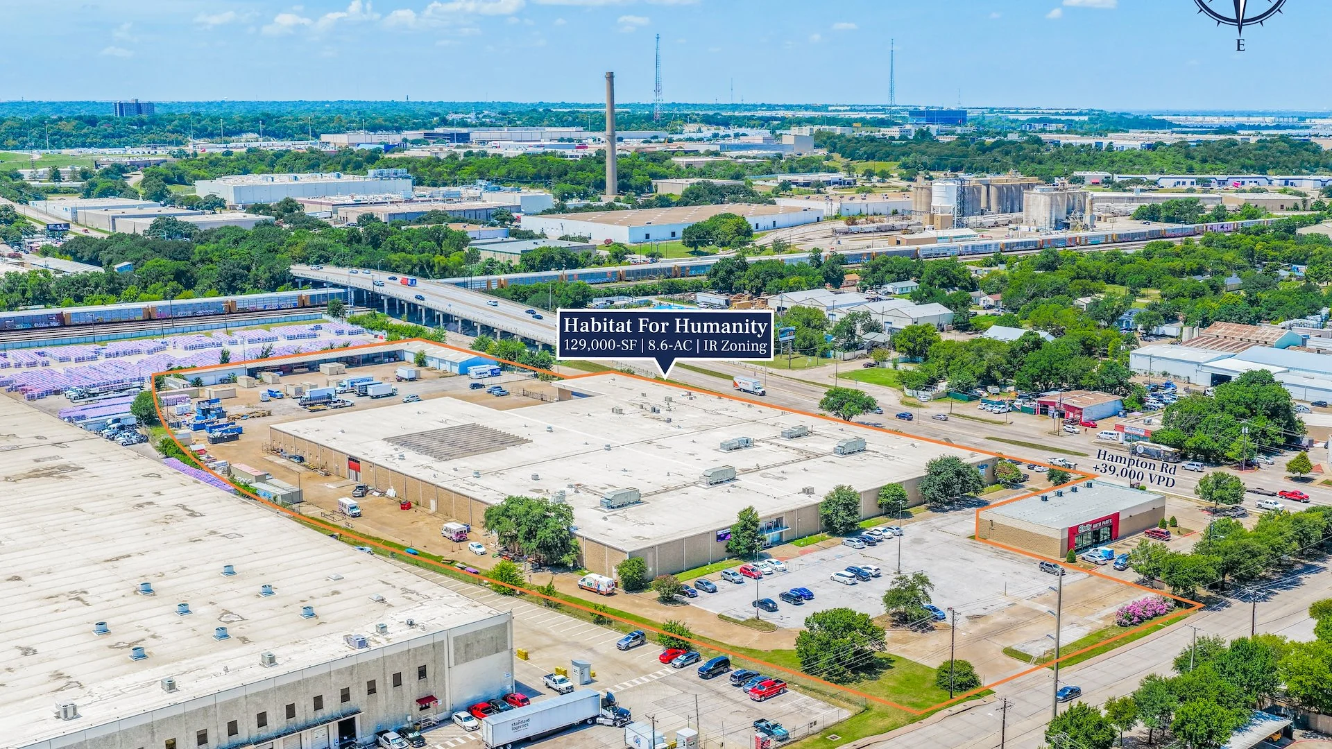 NNN Investment / Hampton-Singleton Urban Covered Land… — Sale in Dallas, TX, photo 5 of 5
