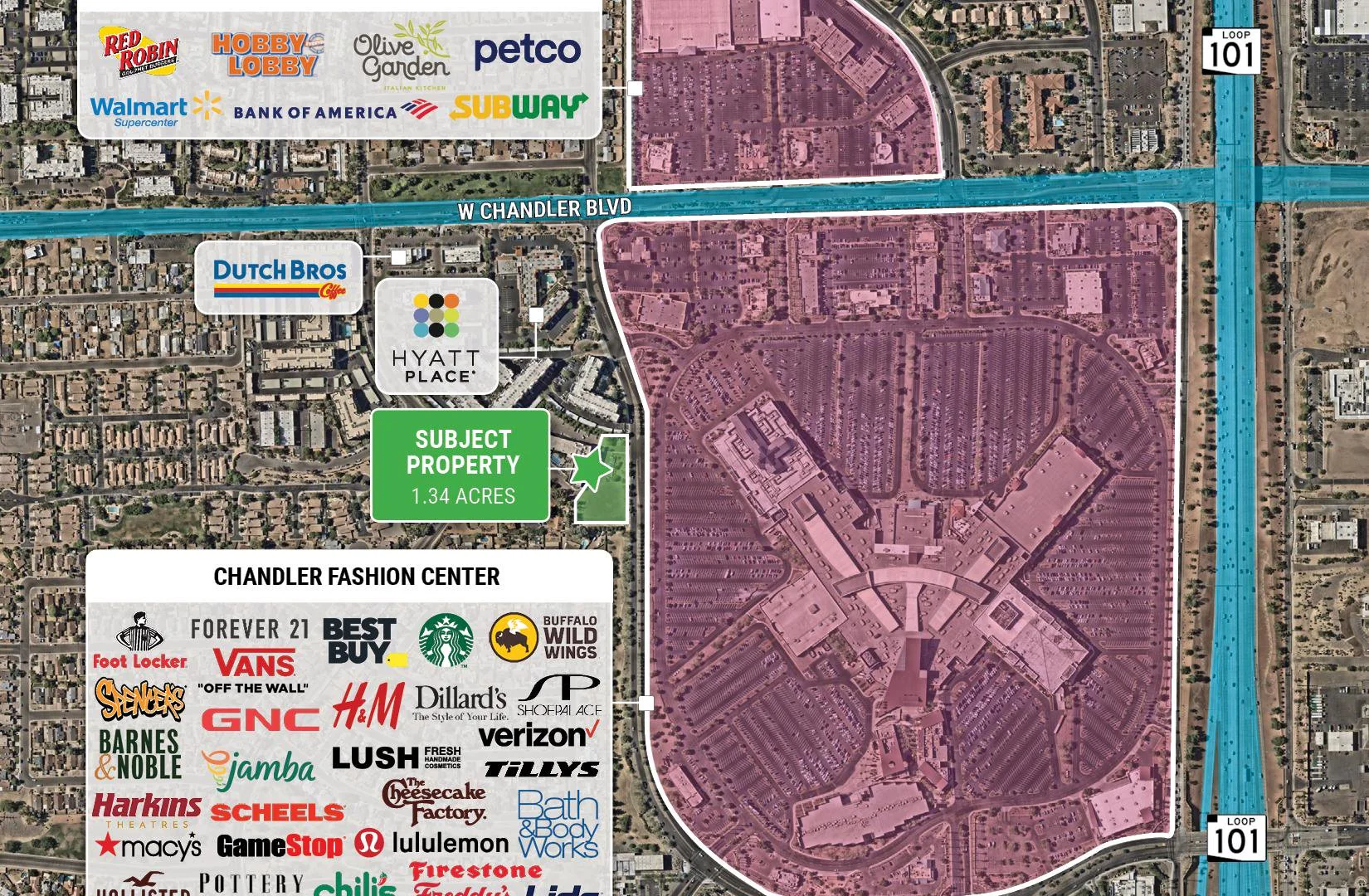 +/- 1.34 Acres Chandler Mall Area — Sale in Chandler, AZ, photo 1 of 2