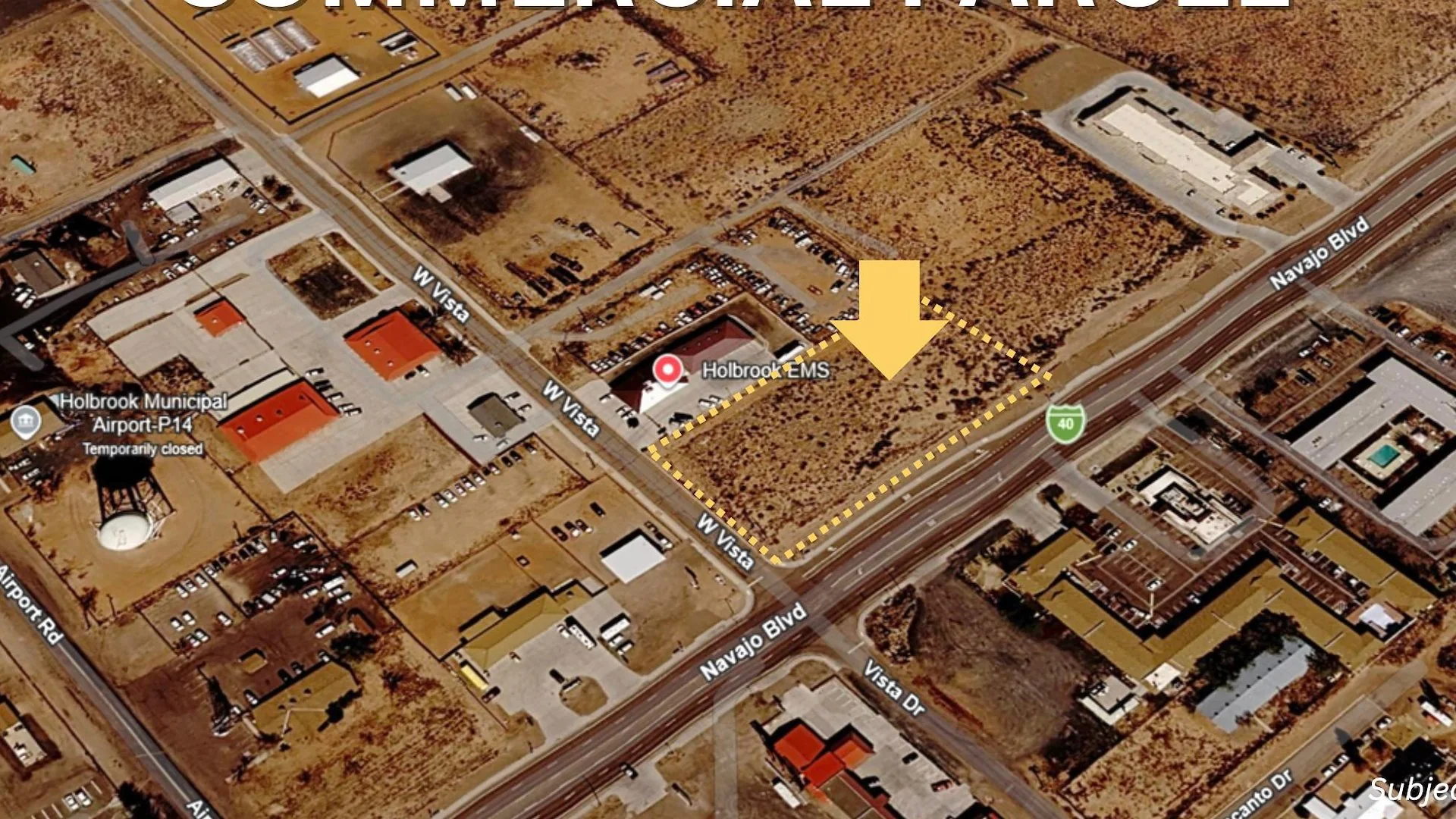 1.61 ACRES IN HOLBROOK ARIZONA — Sale in Holbrook, AZ, photo 1 of 2