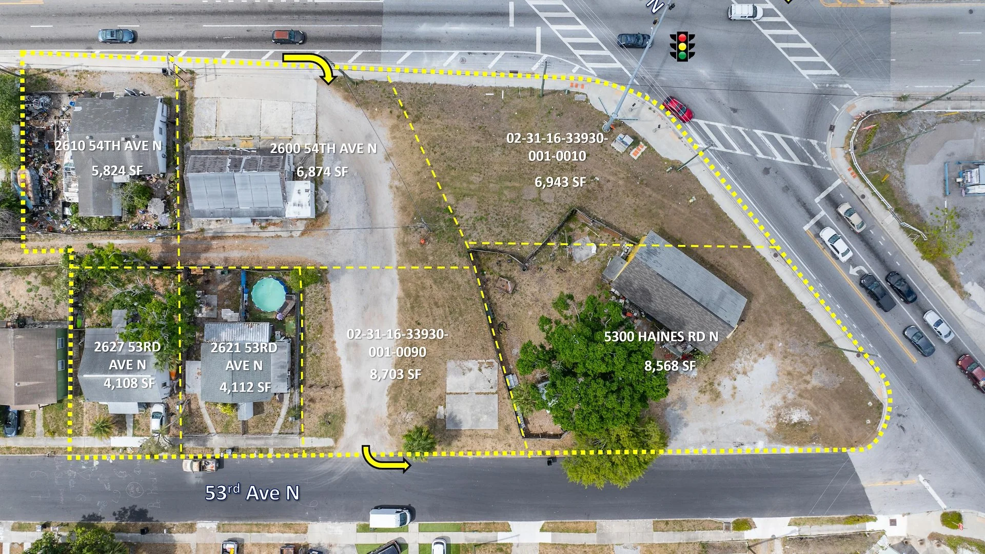 Signalized Corner in North St. Petersburg | Direct… — Sale in St. Petersburg, FL, photo 5 of 6