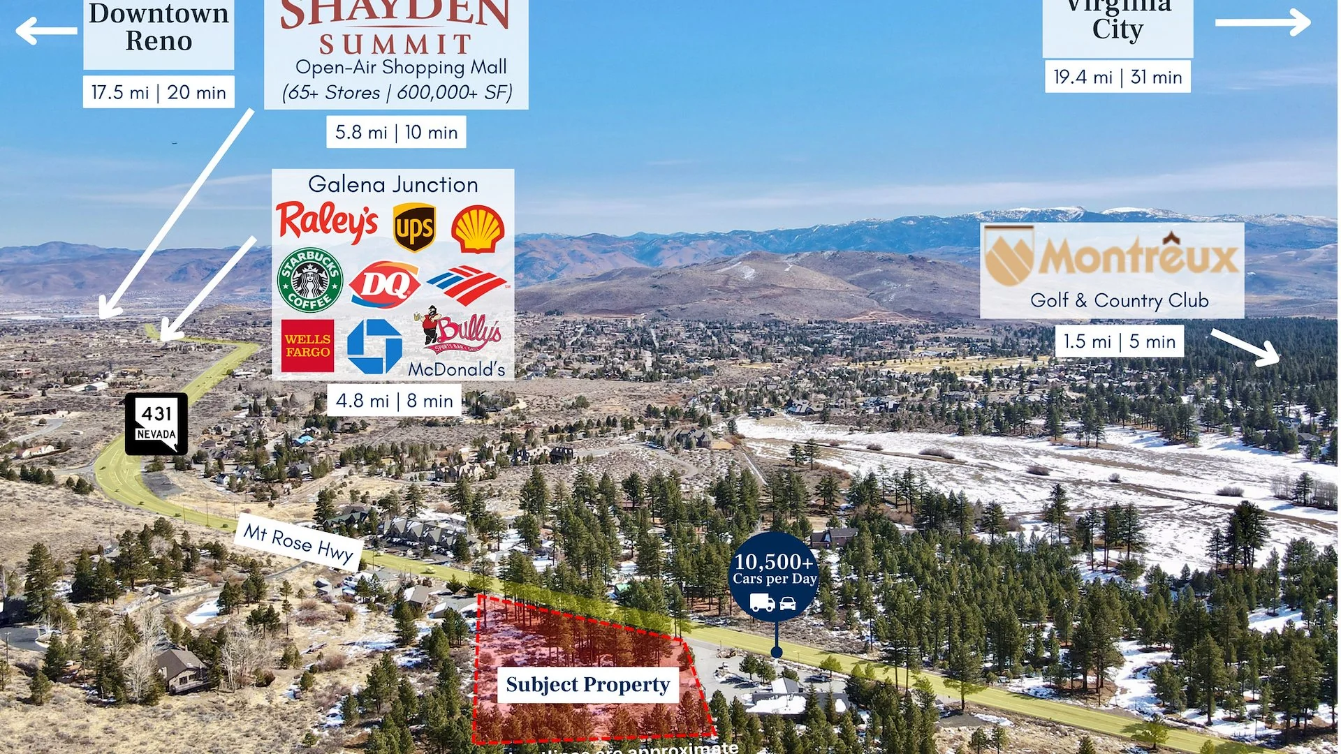 16955 Mt Rose Hwy and 0 Mt Rose Hwy — Sale in Reno, NV, photo 2 of 2