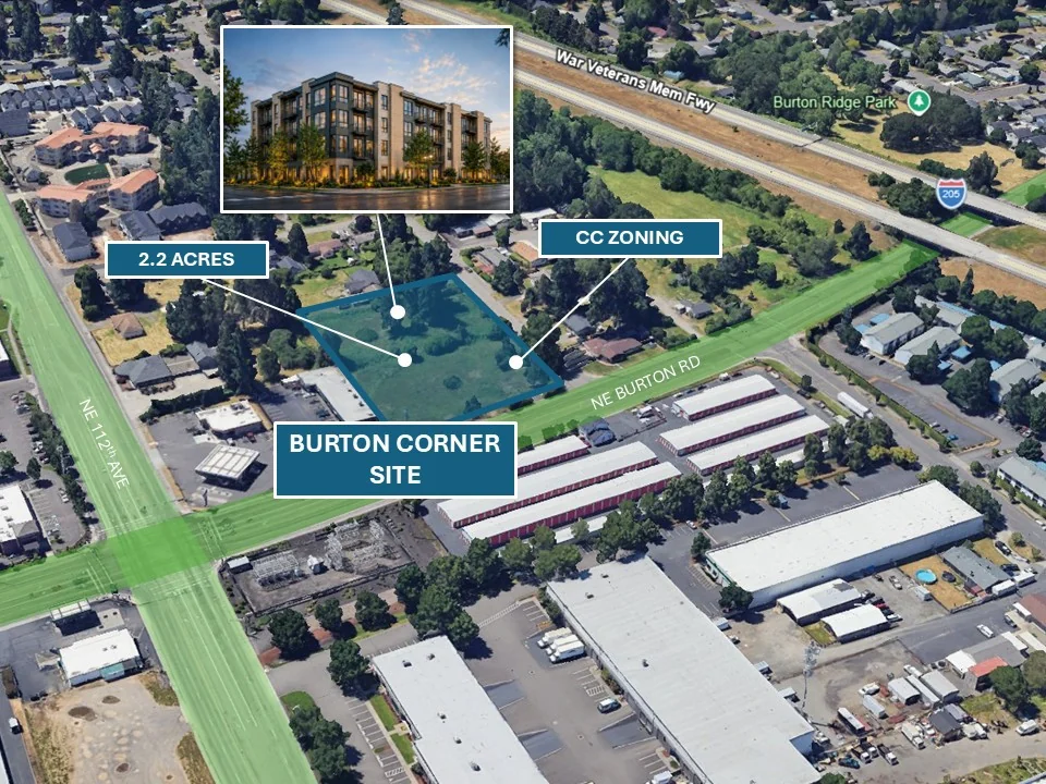 Burton Corner I Shovel-Ready 101 Units, 5 Retail — Sale in Vancouver, WA, photo 2 of 3