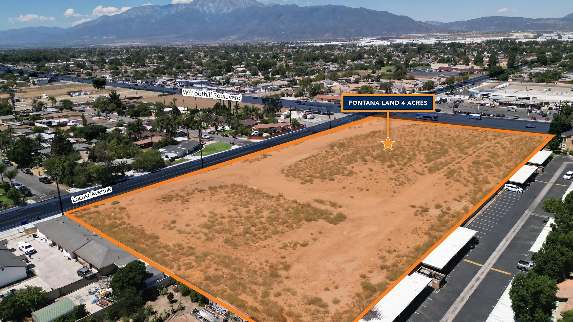 ± 4.0 Acre Development Site — Sale in Fontana, CA, photo 2 of 2