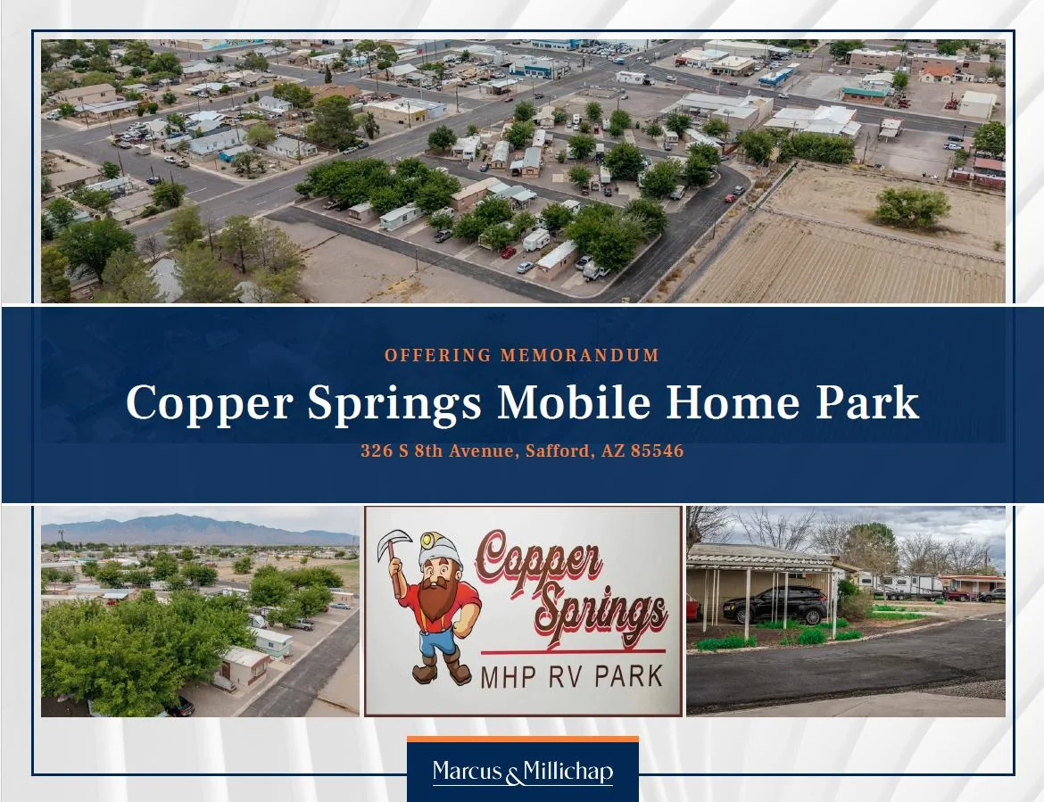 Copper Springs Mobile Home Park — Sale in Safford, AZ, photo 1 of 5