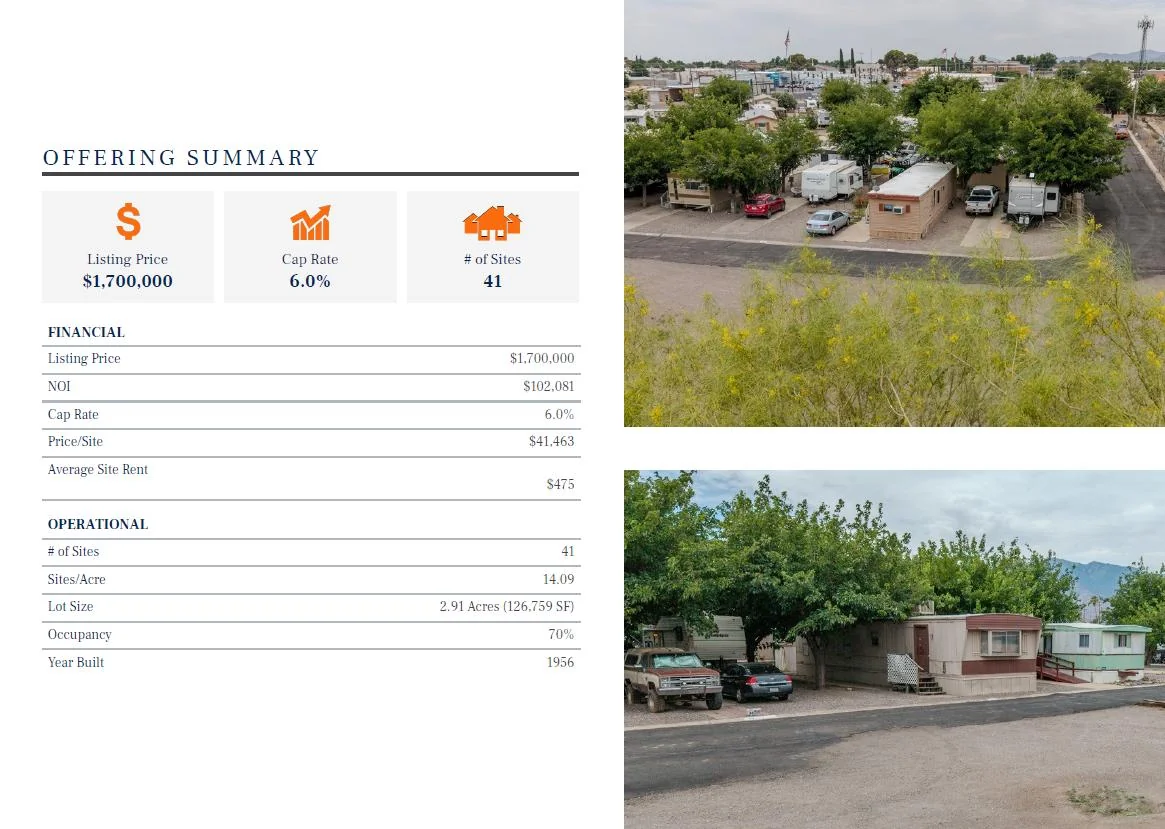 Copper Springs Mobile Home Park — Sale in Safford, AZ, photo 4 of 5
