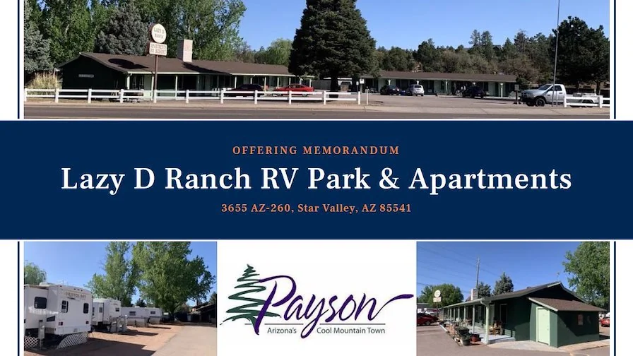 Lazy D Ranch RV Park & Apts — Sale in Payson, AZ, photo 1 of 2