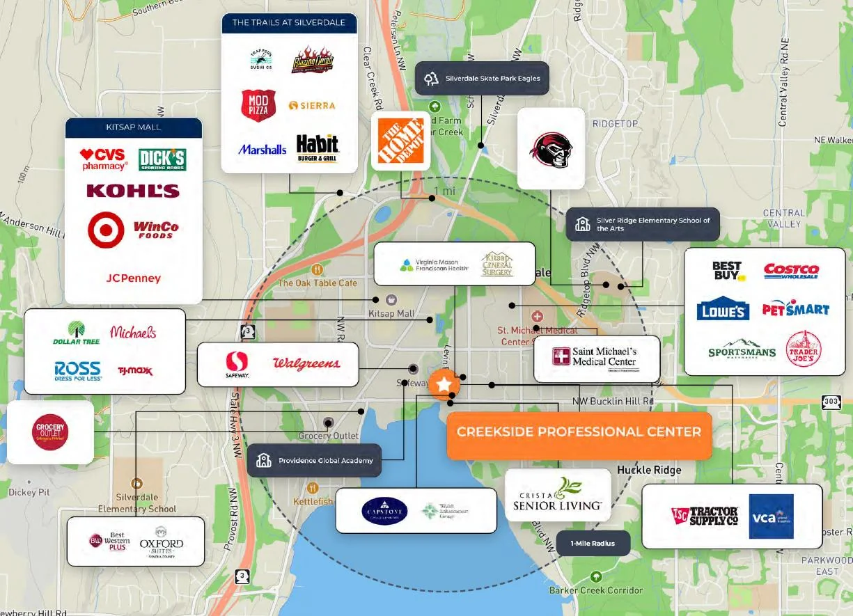 Creekside Professional Center | Microsoft Anchored |… — Sale in Silverdale, WA, photo 2 of 2