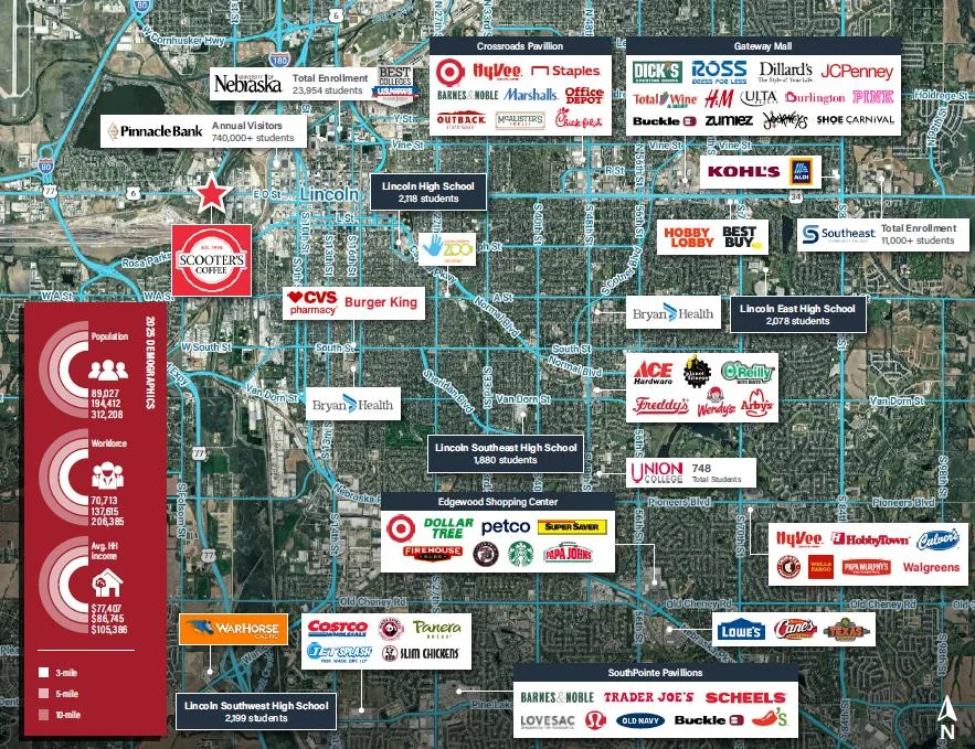 Scooter's Coffee | NNN Ground Lease | 6.20% CAP | 10%… — Sale in Lincoln, NE, photo 2 of 3