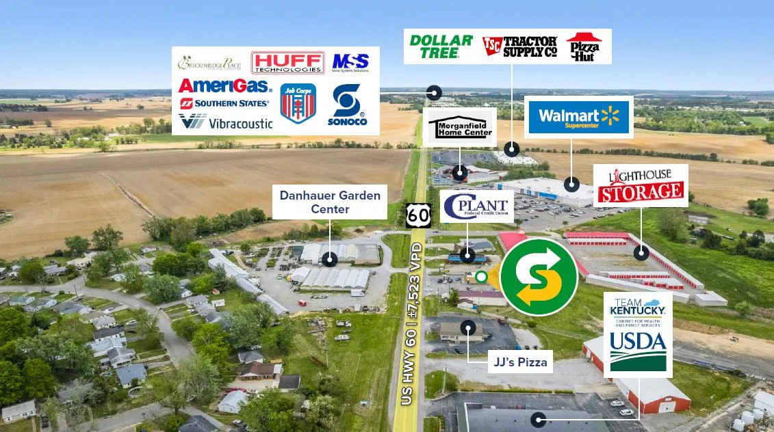 Subway | New 15-Yr Abs NNN | HNW Personal Guaranty |… — Sale in Morganfield, KY, photo 3 of 3