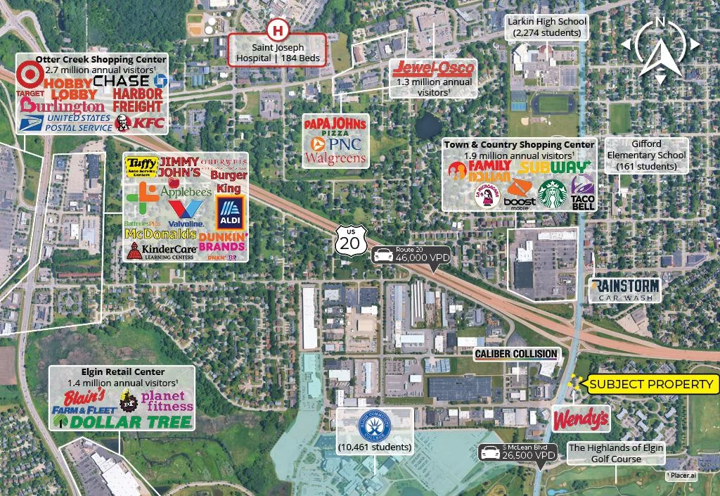 Jiffy Lube | Absolute NNN Lease — Sale in Elgin, IL, photo 4 of 8