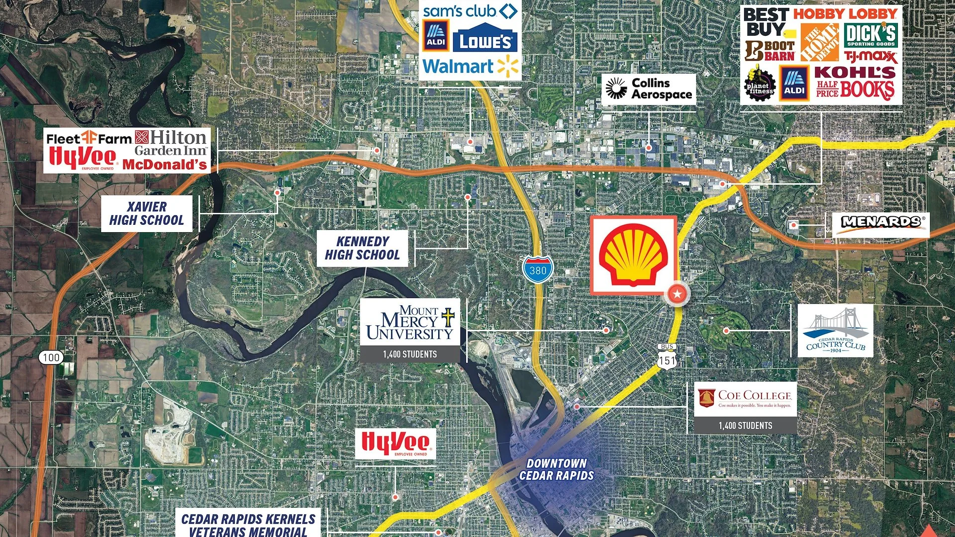 Shell | Business & Real Estate — Sale in Cedar Rapids, IA, photo 3 of 4
