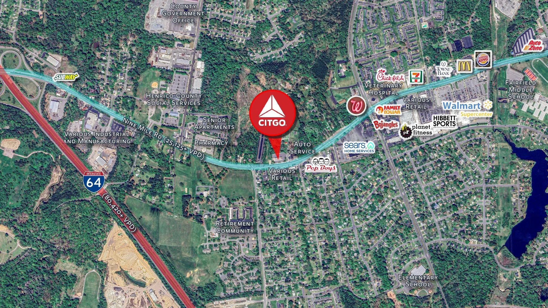 Citgo C-Store & Gas (NASDAQ: ARKO) | Low Price Point… — Sale in Richmond, VA, photo 6 of 8